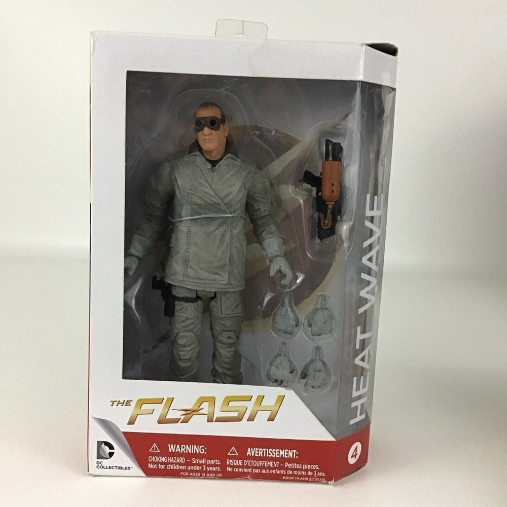 DC Collectibles CW The Flash #4 Season 1 Heat Wave Figure TV Series 2014